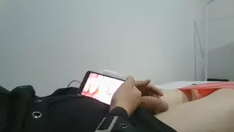 wang slapping edging and mutiple climax
