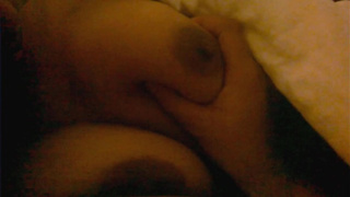Pressed Enormous Soft perky Breasts of My Indian teeny 18 year GF Priya in bed| SlowMo vid | F24