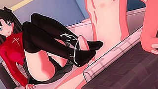 Curvaceous 3d Beauties Giving Mind-blowing Footjob In An Anime Compila