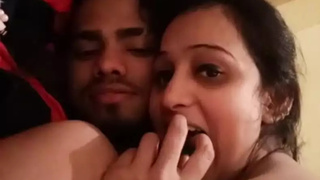 Indian bhabhi with Dever in OYO hotel