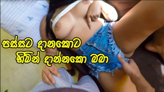 අනේ මෝඩයෝ මගේ කොන්ඩෙත් ගෑවනේ Attractive Chick Cheating Her Guy With her Best Friend - Sri Lanka