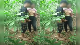 Bangladeshi college student with classmate in jungle, mms desi sex outdoors. CHICK SEX WITH DUDE IN JUNGLE