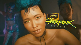 African Whore in Cyberpunk 2077 Charlene Fox Sex Scenes [18+] Joy Toy Alluring Scenes Sex Mod