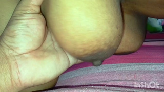 Gigantic breasts milf stepmom rammed by teeny stepson