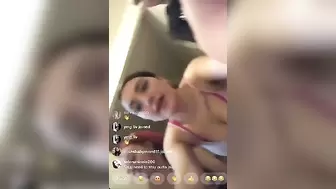 Three Slim Thicc White Bitches on Ig Live