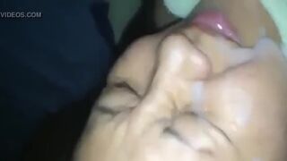 Oral Sex Cumin Face Spunk in Face Spunk Shot