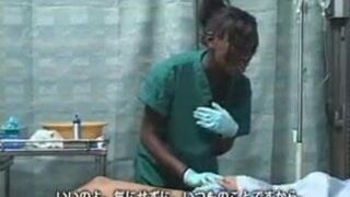 Sri Lankan dude mounts dark whore in hospital