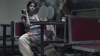 Indian lady boob press seduction(web series)
