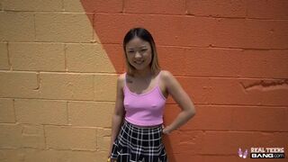 Real Teens - Alluring Chinese Teenie Lulu Chu Boned during Porn Casting