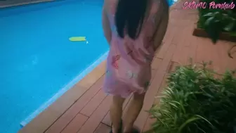 Morning Sex with Sweet Night Dress