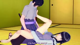 Sasuke Fuck Hinata Creampied Tight Snatch