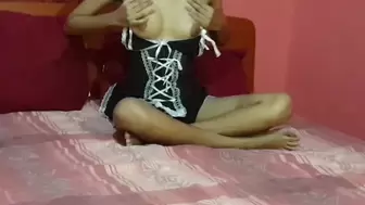 Indian College Lady Ananya Showing her Bum and Snatch for her new Sex Tape
